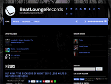 Tablet Screenshot of beatloungerecords.com